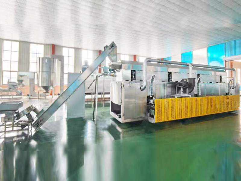 堅(jiān)果仁裹衣生產(chǎn)線